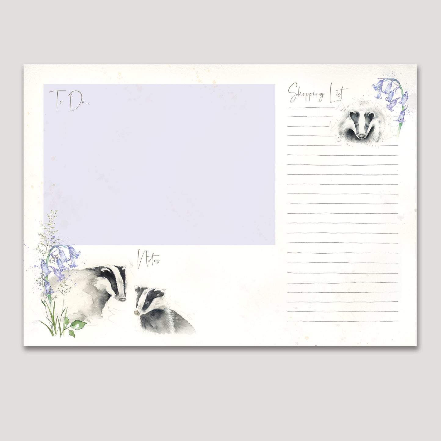 Red Squirrel A4 Weekly Planner