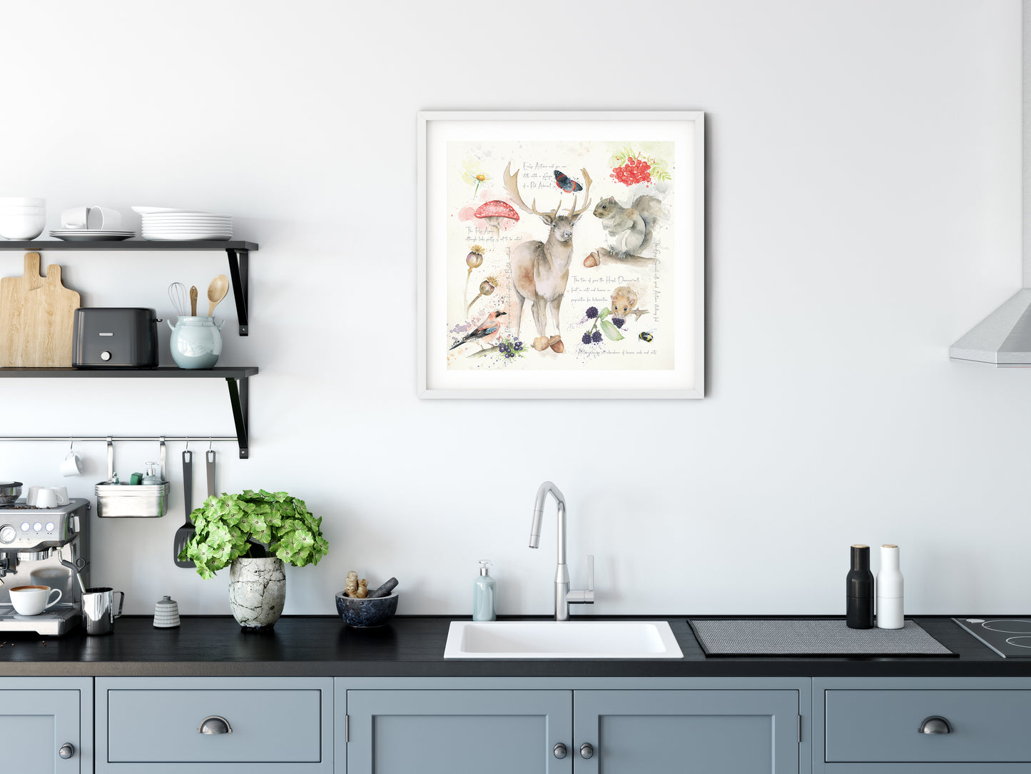 Nature's Diary Autumn Limited Edition Giclee Art Print