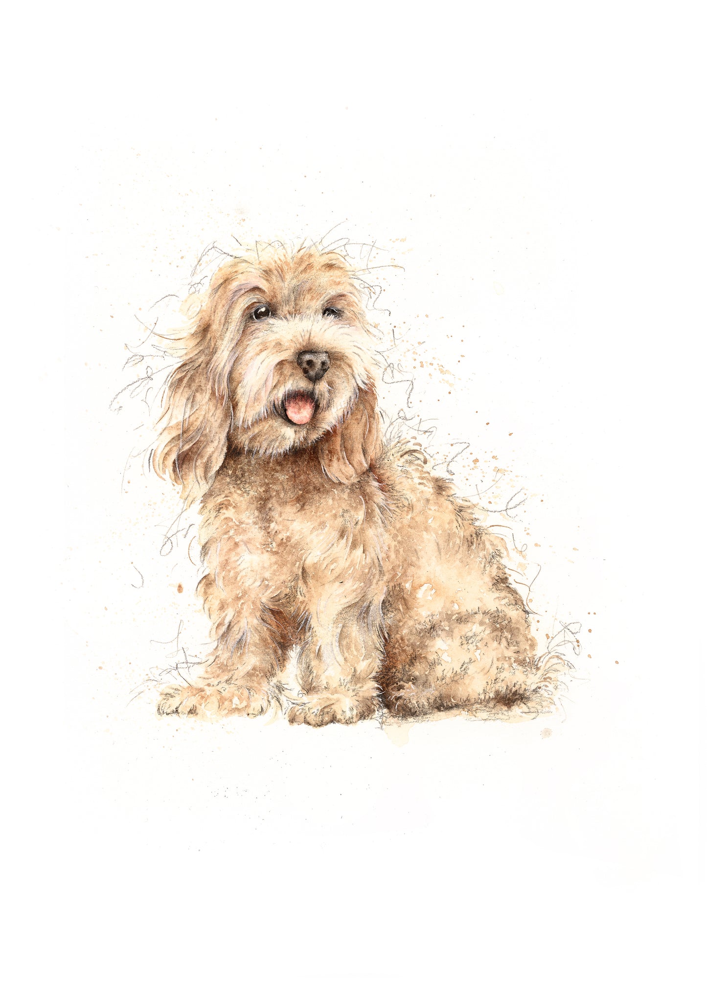 Cockapoo Limited Edition Giclee Art Print