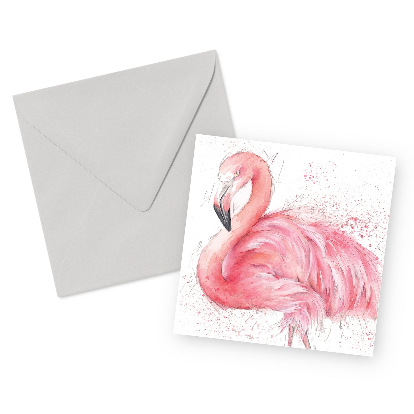 Flamingo Card