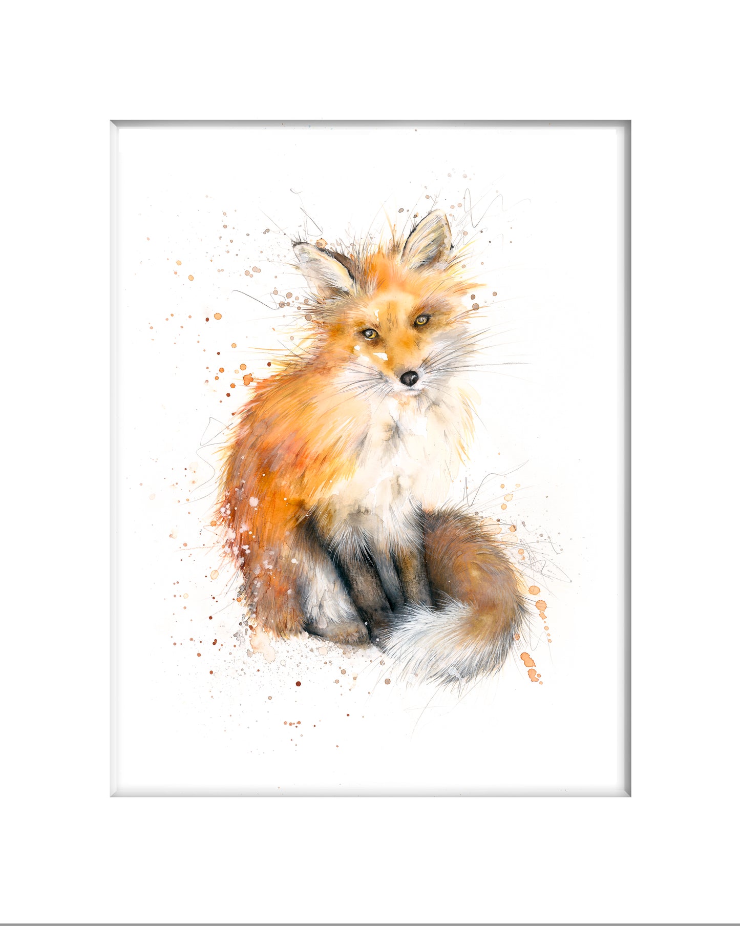 Fox Limited Edition Giclee Art Print