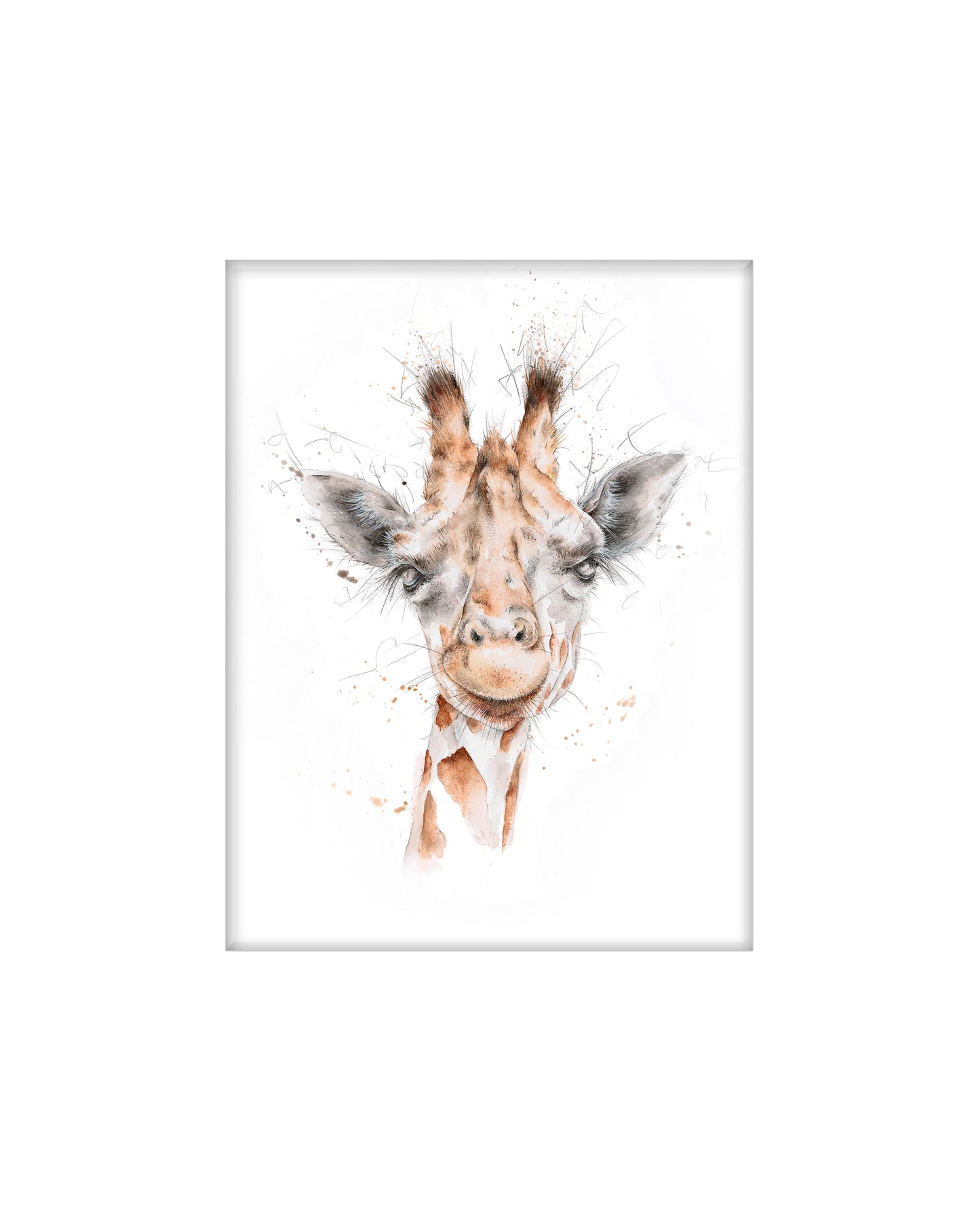 Giraffe Limited Edition Giclee Art Print