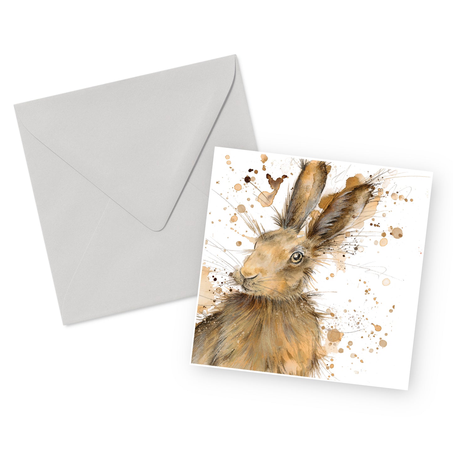 Brown Hare Card