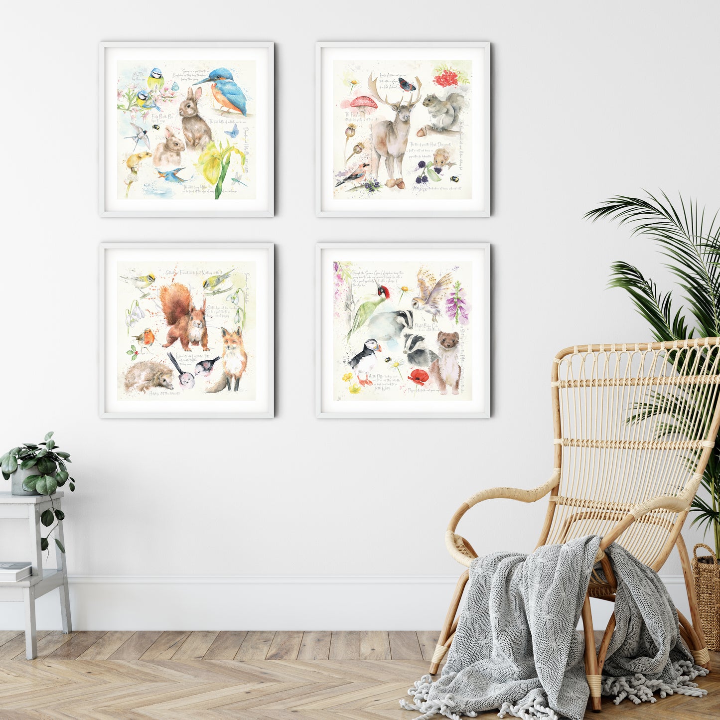 Nature's Diary Autumn Limited Edition Giclee Art Print