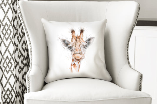 Giraffe Cushion, Pillow, Soft Furnishings, Home decor, Art for the Home